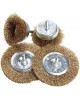 Set 20 perii circulare din sarma. cu tija pentru bormasina 75-100 mm